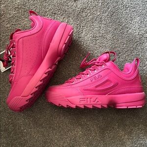 Fila Hot Pink Sneakers